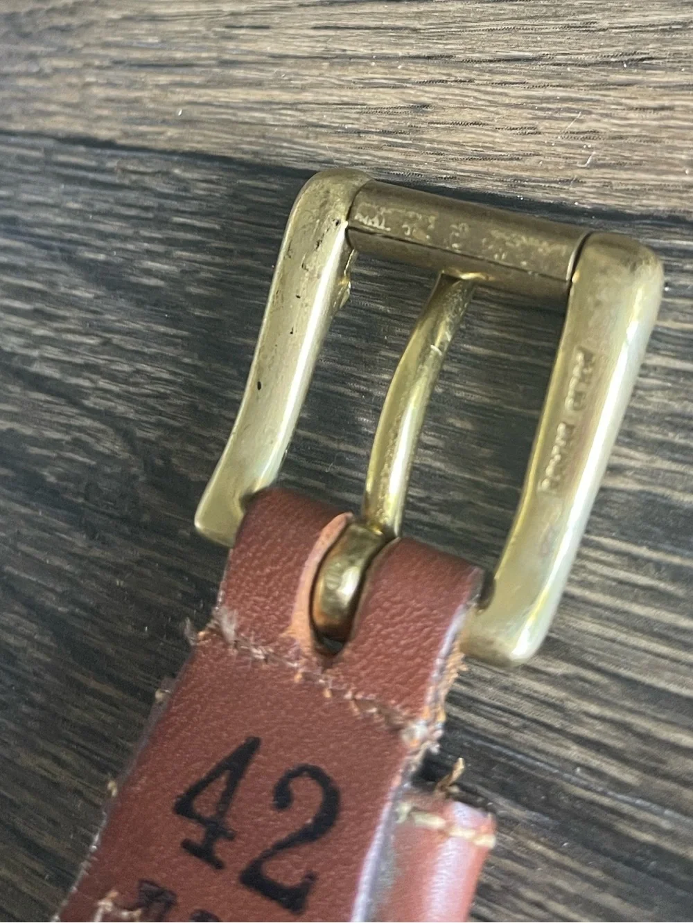 Vintage Dooney & Bourke Wool Surcingle Belt